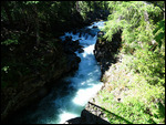 Looking upstream from the bridge