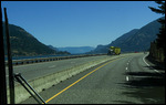 Driving up the gorge