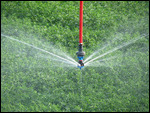 Circle farms sprinker system