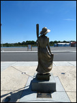 Call of the River statue