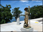 Call of the River statue