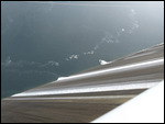 Looking down the front, over 200 feet