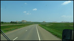 Heading into North Dakota from Montana