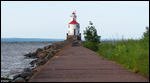 Duluth harbor lighthouse