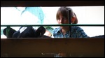 Children getting ready to show
