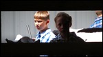 Children getting ready to show