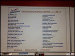 Special Menu