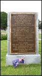 Memorial plaque