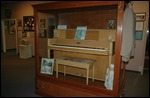 Piano where he wrote some songs