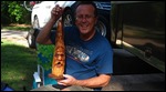 Cypress knee carving for my birthday