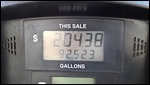 a little more than half a tank full