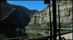 heading through Glenwood Canyon