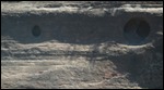 Close up of weep holes
