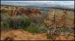 Erosion formed the valleys