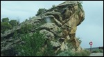 Tilted rocks