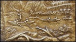 small reliefs around the base told more stories