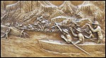 small reliefs around the base told more stories