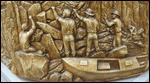 small reliefs around the base told more stories