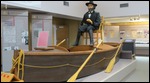 He lost his arm at Shiloh in the Civil War