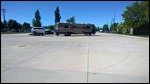 Parking lot at museum