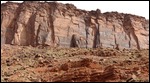Tall rocks above us