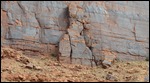 Varnished rocks
