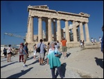 The Parthenon on the Acropolis