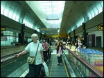 Very weary at Singapore Airport