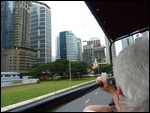 Riding on the bus