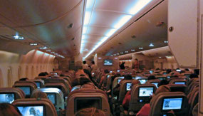 Onboard the A380