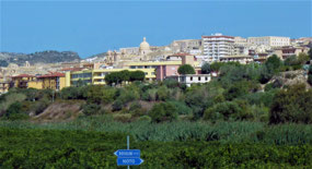 Approaching the Town of Noto