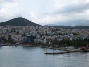 Arriving Kusadasi Turkey
