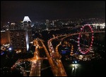 Night view from the Observation Deck