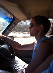 Matt driving