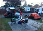 Campsite chic!