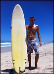 Matt ready to surf!