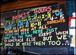 Opening hours?!