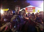 The boys & their cans!
