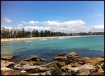 View of Manly from Shelly Beach