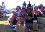 Enjoying the music at Freo