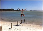 Laurs being silly!