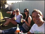 A beautiful day for some birthday cricket!