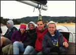 Ella, Kevin, Matt & Laurs ready to sail!