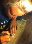 Laurs adding detail!