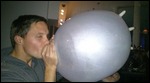 Matt being brave!
