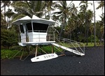 Black sand beach