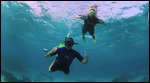 Matt & Laurs snorkelling