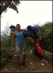 Matt as a porter!