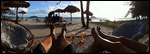 Relaxing with the sunset