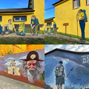 Camino murals